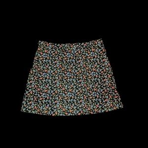 Floral Coconut Girl A Line Mini Skirt